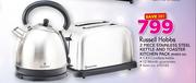 Russell Hobbs 2 Piece Stainless Steel Kettle & Toaster Kitchen Pack RHBSS-56