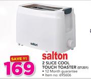 Salton 2 Slice Cool Touch Toaster ST-201