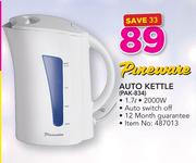 Pineware Auto Kettle PAK-834