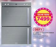 Defy Gourmet Double Oven Mirror Glass DBO468