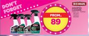 Weiman Assorted Cleaners