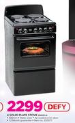 Defy 4 Solid Plate Stove DSS514