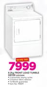 Speed Queen 8.2Kg Front Load Tumble Dryer LES33AW