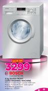 Bosch 6Kg Silver Front Load Washing Machine