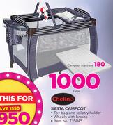 Chelino Siesta Campcot-Each