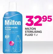 Milton Sterilising Fluid-1Ltr
