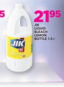 Jik Liquid Bleach Lemon Bottle-1.5Ltr