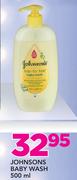 Johnsons Baby Wash-500ml