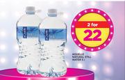 Aquelle Natural Still water-2 x 5Ltr