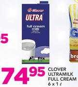 Clover Ultramilk Full Cream-6 x 1Ltr