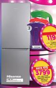 Hisense 29Ltr Bottom Freezer Fridge Metallic H299BME