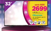 Hisense 32" HD Ready LED TV HX32M2160