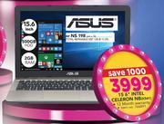 Asus 15.6" Intel Celeron NB X541