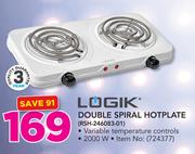 Logik Double Spiral Hotplate RSH-246083-01
