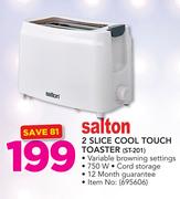 Salton 2 Slice Cool Touch Toaster ST-201