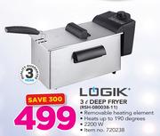 Logik 3Ltr Deep Fryer RSH-080038-11