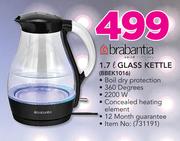 Brabantia 1.7Ltr Glass Kettle BBEK1016