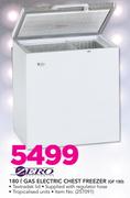 Zero 180Ltr Gas Electric Chest Freezer GF 180