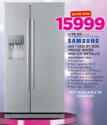 Samsung 660Ltr Side By Side Fridge Water And Ice Metallic RSA1DHMG1 XFA