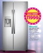 Hisense 700Ltr Side By Side Fridge H700SI-ID