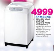 Samsung 13Kg Top Load Washing Machine White WA13F5S2UWW F