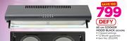 Defy 60cm Cooker Hood Black DCH290
