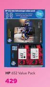 HP 652 Value Pack