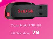 SanDisk Cruzer Blade 8GB USB 2.0 Flash Drive