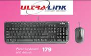 Ultra-Link Wired Keyboard and Mouse