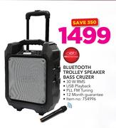 Digitak Bluetooth Trolley Speaker Bass Cruzer