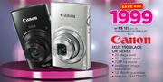 Canon Ixus 190 Black or Silver-Each