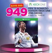 Xbox One Fifa 18 Ronaldo Edition PRE-ORDER