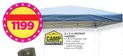 Camp Master 3x3m Instant Gazebo