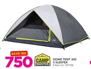 Camp Master Dome Tent 3 Sleeper