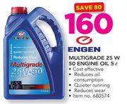 Engen Multigrade 25W 50 Engine Oil-5Ltr