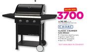 Cadac Classic 3-Burner Gas Braai