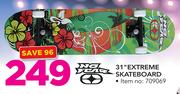 No Fear 31” Extreme Skateboard