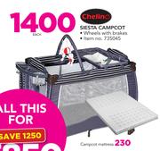 Chelino Campcot Mattress