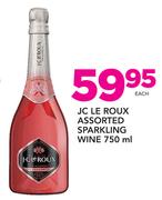 JC Le Roux Sparkling Wine-750ml Each