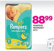 Pampers Newbaby 43's Pack