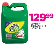 Sunlight Dishwashing Liquid-5Ltr