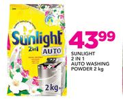 Sunlight 2 In 1 Auto Washing Powder-2kg