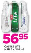Castle Lite NRB-6x340ml
