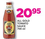 All Gold Tomato Sauce-700ml