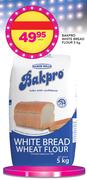 Bakpro White Bread Flour-5kg Each