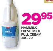 Nammilk Fresh Milk Full Cream Jug-2Ltr