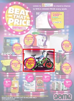 Game Malawi : Beat that Price (9 Nov - 22 Nov 2017), page 1
