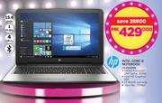HP Intel Core i3 Notebook 15-AY035NI