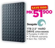 Seagate 1TB 2.5" Hard Drive STEA1000400