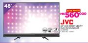 JVC 48" UHD Smart LED TV Built-In Soundbar LT-48N785